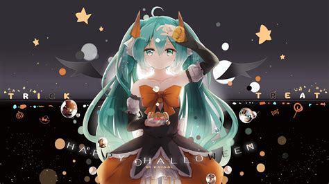 Halloween Anime Girl Wallpapers - Top Free Halloween Anime Girl ...