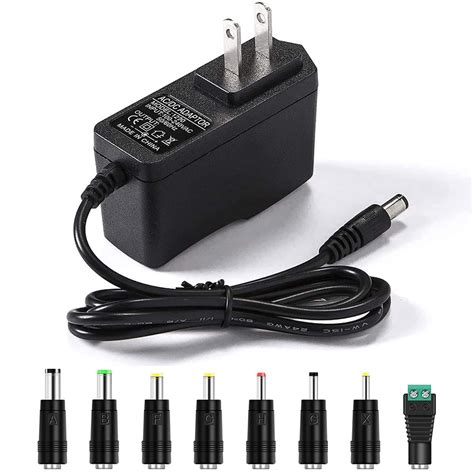 Amazon.com: 6V 2A Power Adapter Charger [AC 6 Volts 2 Amps Regulated ...