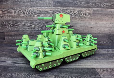 KV-44 tank toy made of wood – купить на Ярмарке Мастеров – O8I1ECOM ...
