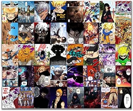 VEENSHI Set of 48 Manga Wall Collage kit | naruto | jujutsu kaisen ...