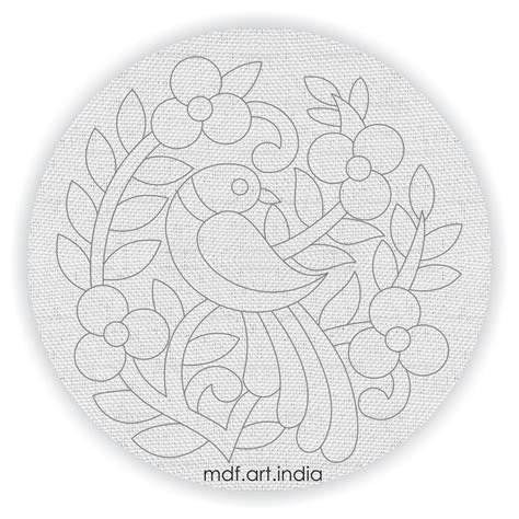 Parrot Pre-Marked Canvas– Hobby Decor Pvt Ltd