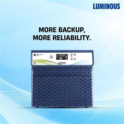 LUMINOUS OPTIMUS 2800+/24V OPTIMUS with 36 Months Warranty Pure Sine ...