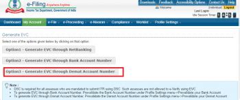How to e-Verify Returns Using DEMAT Account - Paisabazaar.com