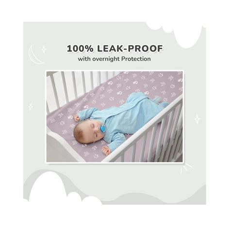 R for Rabbit Dry Nap Pee Premium Protector Sheet for Kids Grey (Medium ...