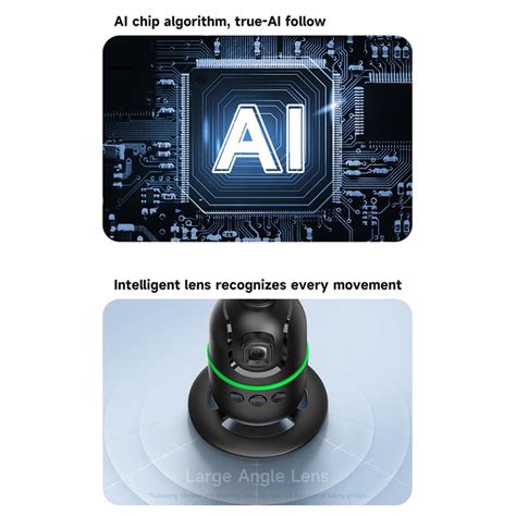 High Square NEW P03 Pro 360 Rotation Gimbal Stabilizer AI Following ...