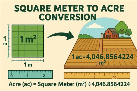 Convertisseur de mètres carrés en acres - JetCalculator