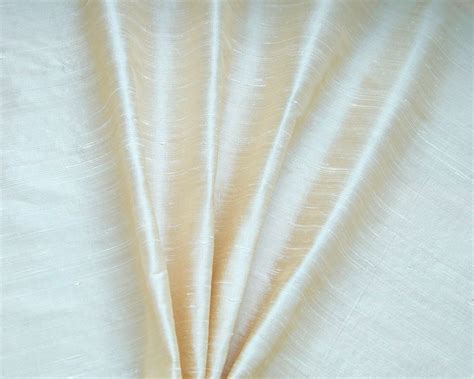 White & Ivory Dupioni Silk Curtains Drapes & Shades - Custom Made in ...