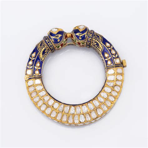 Kada with Blue Boposta, Uncut Diamond (Ghundidaar) - KMB0472 – Surana ...
