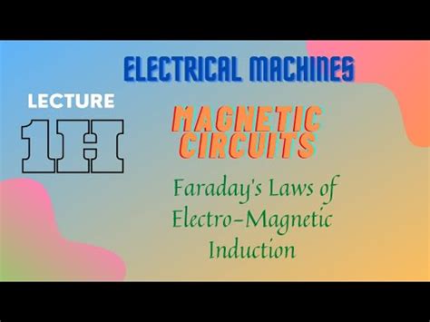 Faraday's Laws of ElectroMagnetic Induction Video Lecture - Crash ...