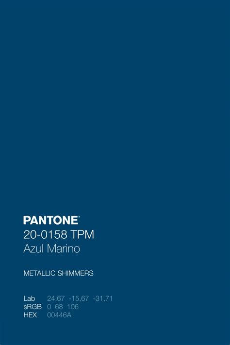 PANTONE 20-0158 TPM Azul Marino Color Code | Cool color palette ...