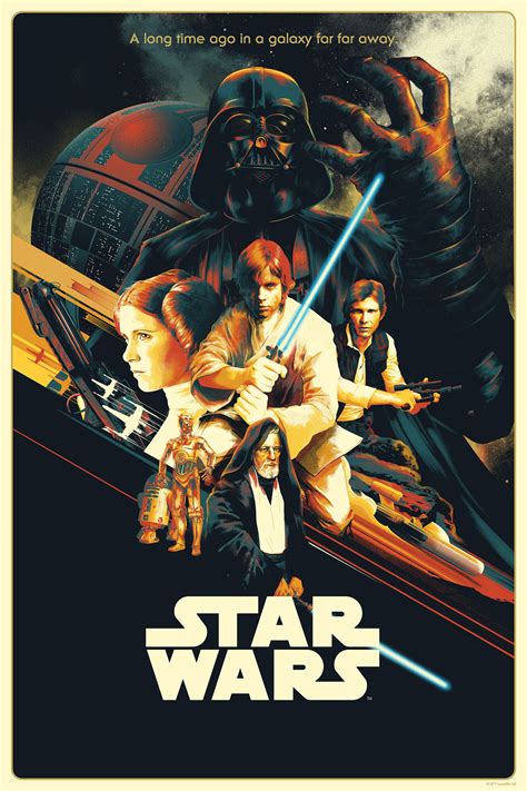 Star Wars: A New Hope, by Matt Taylor #matttaylor #starwarsprint | Star ...