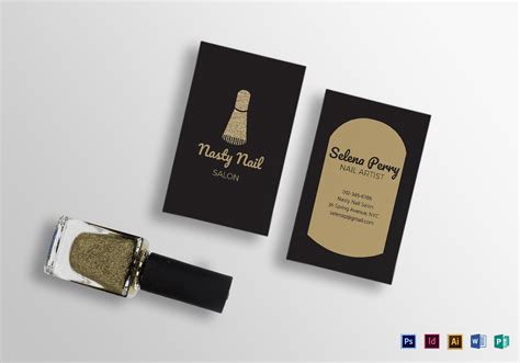 Nail Salon Business Cards 的图像结果