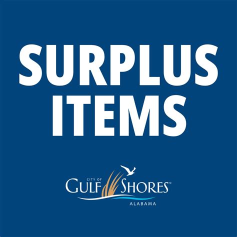 News Flash • City of Gulf Shores Surplus Auction
