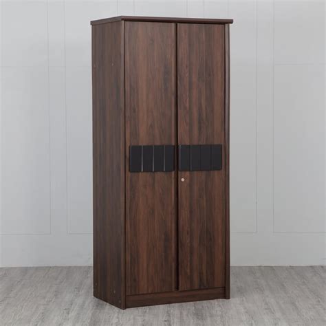 Buy Lewis Nxt 2-Door Wardrobe - Brown from Home Centre at just INR 33330.0