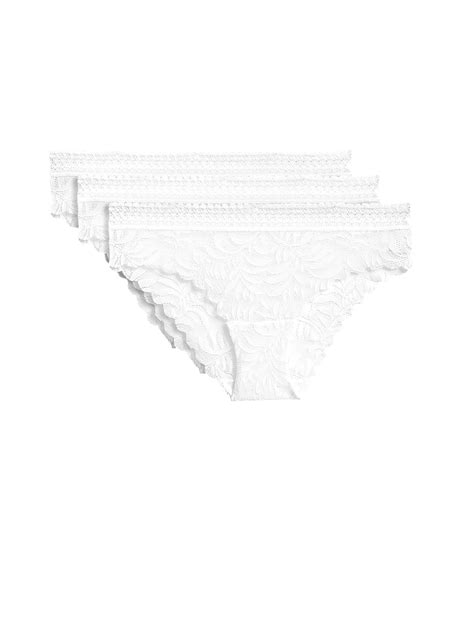 Buy 3pk Flexifit™ Lace Brazilian Knickers at Marks & Spencer