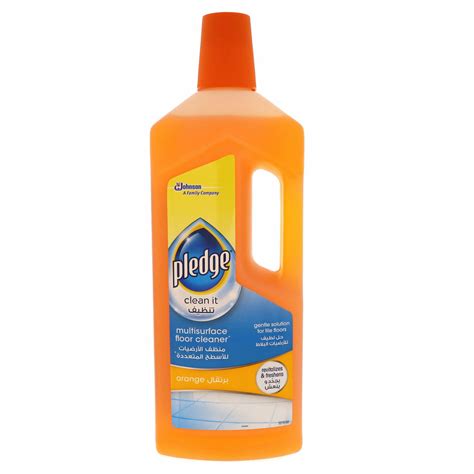 Pledge Multisurface Floor Cleaner Orange 750 ml Online at Best Price ...