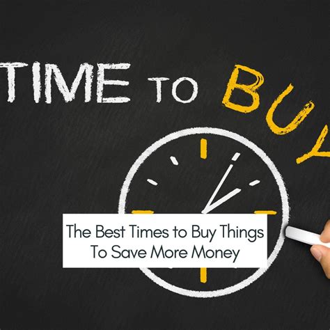 The Best Times to Buy Things to Save More Money - This Mama Blogs