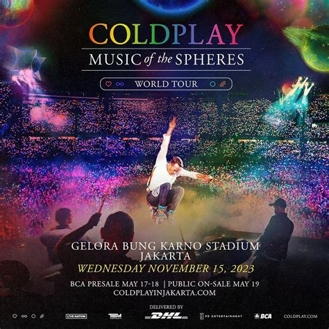 Daftar Harga Tiket dan Layout Konser Coldplay Jakarta - Madingmu