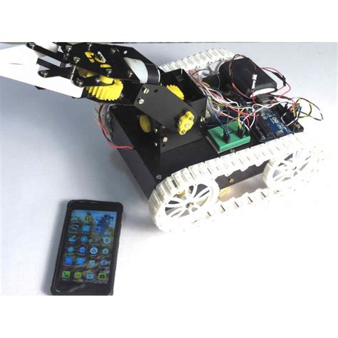 Buy Bluetooth Controlled PICK & PLACE ROBOT -Arduino ...