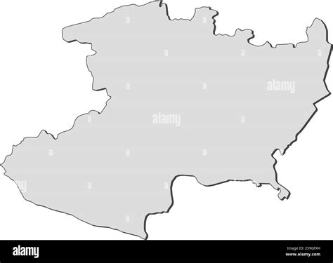 Map of Michoacan, a province of Mexico Stock Vector Image & Art - Alamy