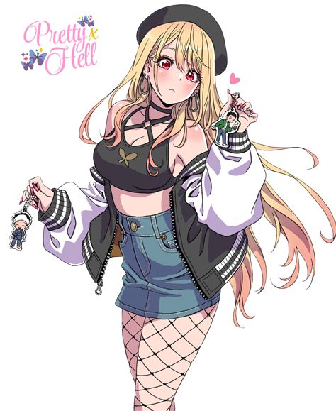 /Kitagawa Marin - RENDER/ by PrettyxHell on DeviantArt