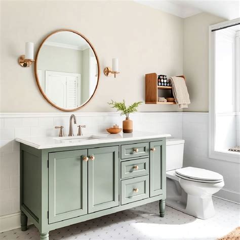 15 Green Bathroom Vanity Ideas You Can Consider