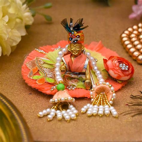 Buy Floral Ravishing Laddu Gopal Poshak Online in India - Mypoojabox.in