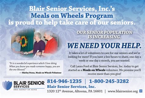 Home Delivered Meals Blog Header Image - Blair Senior Services