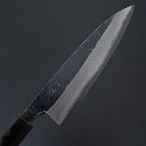 Kumokage Blue #2 Kurouchi Damascus Petty 150mm
