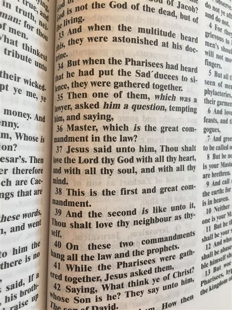 Speaking of bible verses, how about the one where it says love the ...