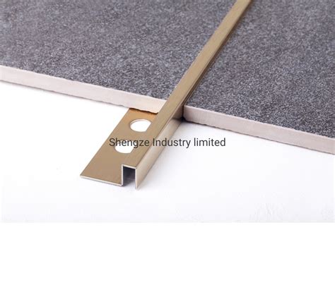 Stainless Steel Profile Ceramic Tile Round Edging Trim Wall Corner ...