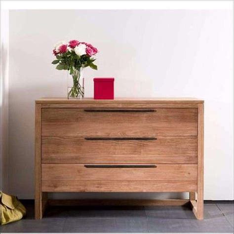 Teak Wood Chest Of 3 Drawers TCD-1003 | Buy Online in India | TimberCraft