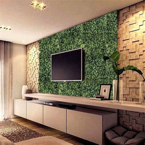 Modern Artificial Grass Designs for Interior Wall Decor