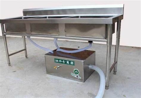 油水分离器厨房餐饮饭店家商用不锈钢下水道水油污过滤器隔油池-阿里巴巴