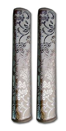 Kuber Industries Rexene Washable Fridge Handle Cover, Pack of 2 (Grey ...