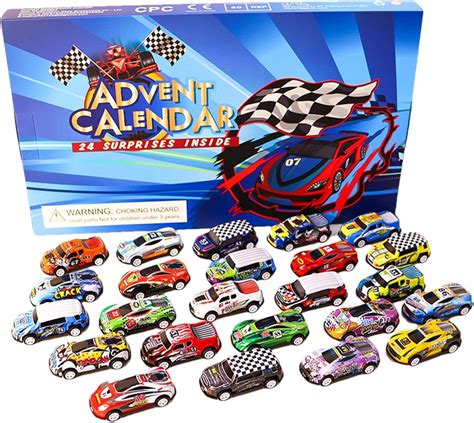 Hots Wheels Car-s Advent Calendar 2024, Boys Christmas Advent Calendar ...