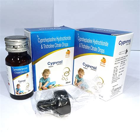 cypvrol - Cyproheptadine Hydrochloride and Tricholine Citrate Syrup ...