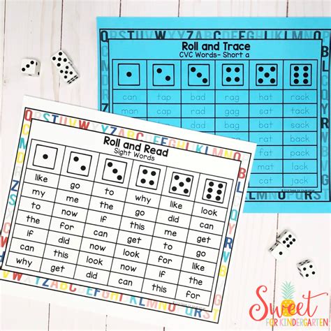 Roll And Read Template