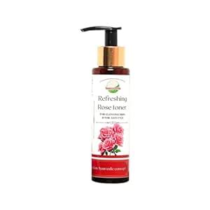 KASTURVEDA Refreshing Rose Toner for Glowing Skin | Natural Toner for ...