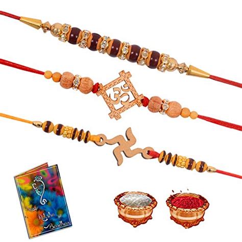 SINJARA® Beautiful New Dora Rakhi For Brother With Roli Chawal Pack Of ...