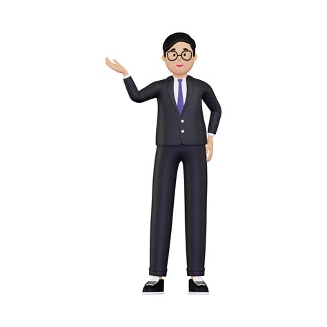 Business Man Showing Something PNG 的图像结果