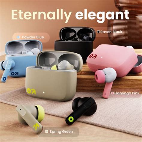 GOBOULT Z60 with 60Hr Battery, 4 Mic ENC, 50ms Ultra Low Latency, 5.3v ...