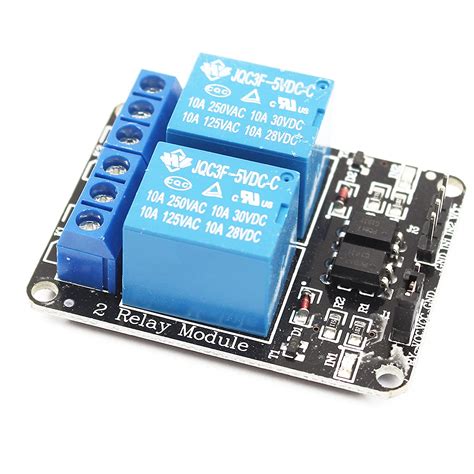 Robotbanao 2-Channel 5V Relay Board Expansion Module-Control Large ...