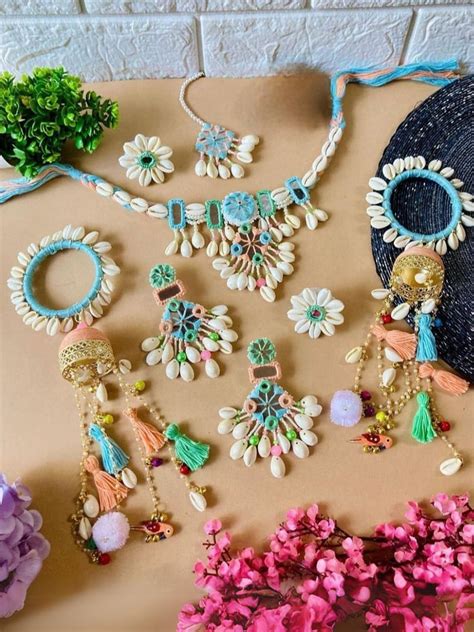 Buy Floral Haldi Jewellery for Brides Online