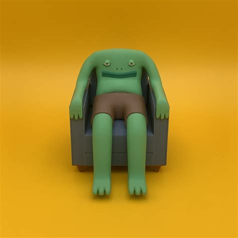 3D printing Mr frog - Smiling friends・Cults