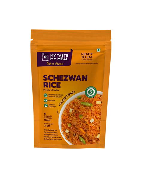 Schezwan Rice Online | Ready to Eat Rice Meal | My Taste My Meal