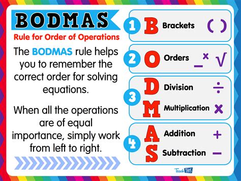 Image result for BODMAS Examples
