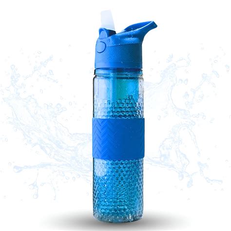 Deep Freeze,Doubled-Wall Insulated Tritan Plastic Hydration Water ...