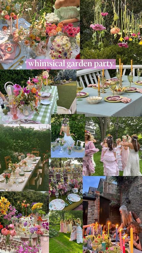 Whimsical Garden Party | Fairy garden birthday party, Garden party ...