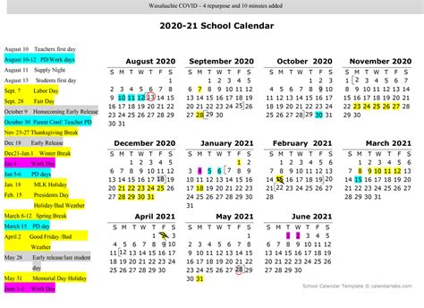 Tisd Calendar 2023-24 - Printable Word Searches
